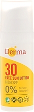 Face Sunscreen Lotion - Derma Sun Face Cream SPF30 High — photo N10