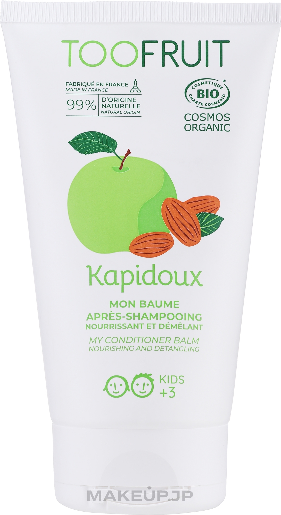 Apple & Almond Conditioner - Toofruit Detangling And Nourishing Conditioner Balm — photo 150 ml