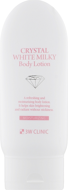 Nourishing Body Lotion - 3W Clinic Crystal White Milky Body Lotion — photo N1