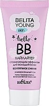 Fragrances, Perfumes, Cosmetics Perfect Illuminating BB Cream for Young Skin - Bielita Belita Young Skin