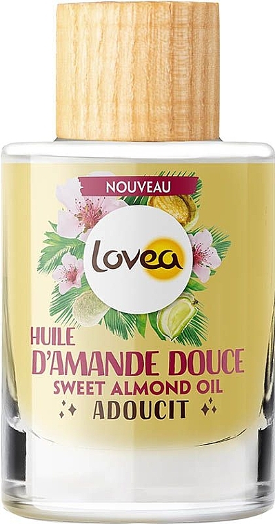 Soft Sweet Almond Body Oil - Lovea Oil — photo N1