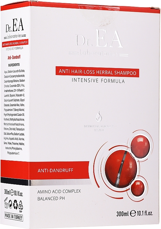 Anti Hair Loss & Dandruff Shampoo - Dr.EA Anti-Hair Loss Herbal Anti-Dandruff Hair Shampoo — photo N2