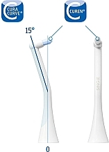 Fragrances, Perfumes, Cosmetics Electric Sonic Toothbrush Heads - Curaprox Ortho Single 2pcs