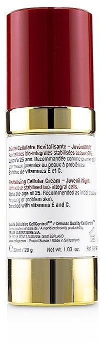 Juvenile Night Cream - Cellcosmet Juvenil Night Cream — photo N3