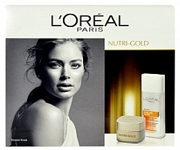 Fragrances, Perfumes, Cosmetics Set - L'Oreal Paris Gift Set Nutri-Gold (cr/50ml + milk/200ml)