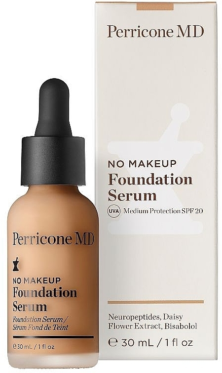 Serum Foundation - Perricone MD No Makeup Foundation Serum Broad Spectrum SPF 20 — photo N3