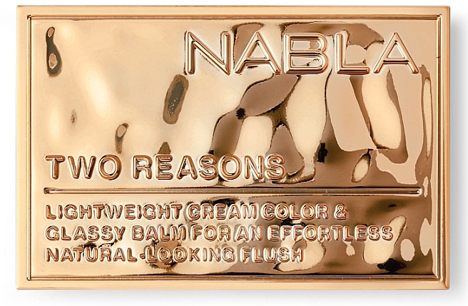 Cheek & Lip Cream Balm - Nabla Two Reasons — photo N1