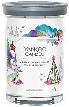 Fragrances, Perfumes, Cosmetics Scented Candle in Glass 'Magical Bright Lights', 2 wicks - Yankee Candle Singnature