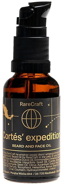 Beard Oil - RareCraft Beard Oil Cortes Expedition — photo N3