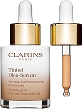 Tinted Face Serum - Clarins Tinted Oleo-Serum Health-Glow And Nourishing Skin Tint — photo N1
