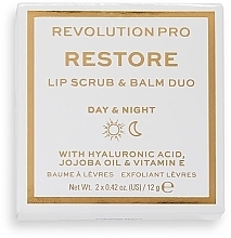 Set - Revolution PRO Restore Lip Set Coconut (lip/scr/12g + lip/balm/12g) — photo N3