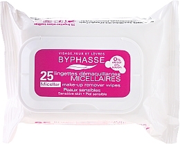 Fragrances, Perfumes, Cosmetics Makeup Micellar Remover Wipes - Byphasse 