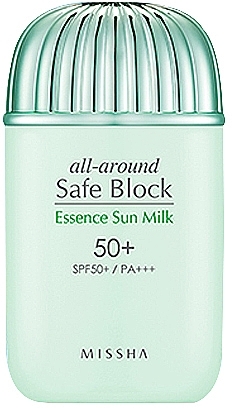 Missha - All-Around Safe Block Essence Sun Milk SPF50+/PA+++ — photo N2