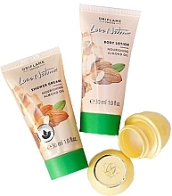 Fragrances, Perfumes, Cosmetics Set - Oriflame Love Nature (sh/cr/30ml + b/lot/30ml + balm/15ml)