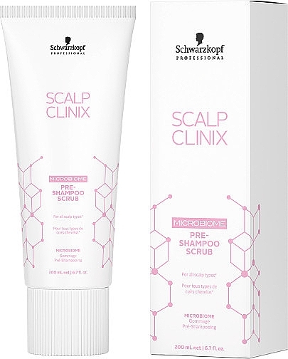 Scalp Scrub - Schwarzkopf Professional Scalp Clinix Pre-Shampoo Scrub — photo N1