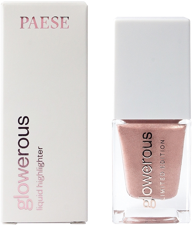 Liquid Face & Body Highlighter - Paese Glowerous Limited Edition — photo N2
