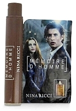 Fragrances, Perfumes, Cosmetics Nina Ricci Memoire D`Homme - Eau de Toilette (sample)