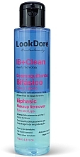 Fragrances, Perfumes, Cosmetics Biphase Makeup Remover - LookDore IB+Clean Eyes & Lips Biphasic Makeup Remover