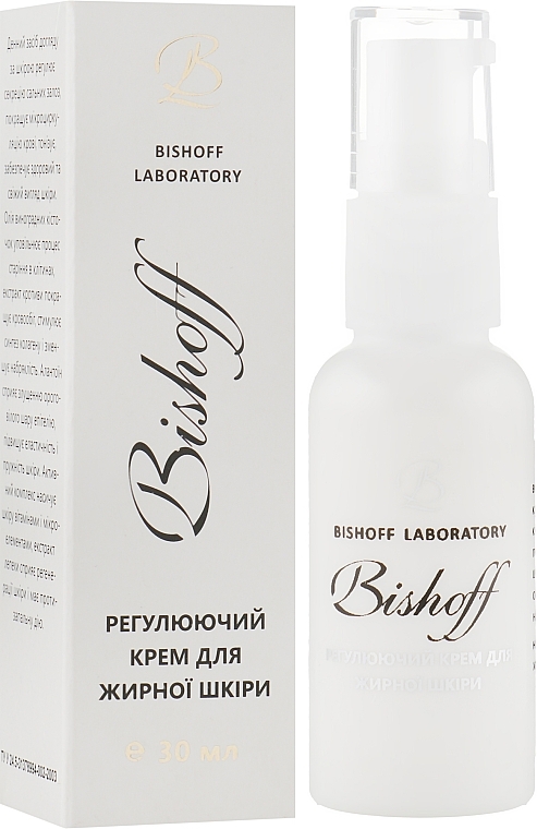 Regulating Cream for Oily Skin - Bishoff — photo N1