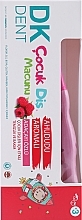 Raspberry Toothpaste + Pink Toothbrush - Dermokil dKdent (toothpaste/50ml + brush/1pcs) — photo N1