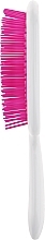 Hairbrush, white-purple - Janeke Superbrush — photo N2