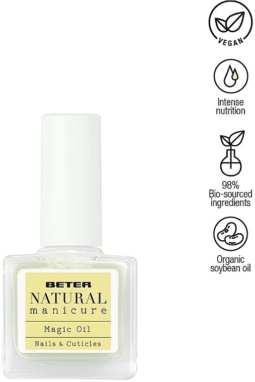 Nail & Cuticle Oil - Beter Natural Manicure Magic Oil — photo N2