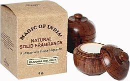 Natural Solid Fragrance Cream "Buddha Delight" - Shamasa — photo N1