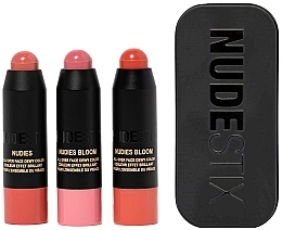 キット - Nudestix Mini Pretty Blush Kit (blush/3x1.8g) — photo N1