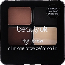 Eyebrow Modeling Set - Beauty UK High Brow and Eyebrow Kit — photo N9