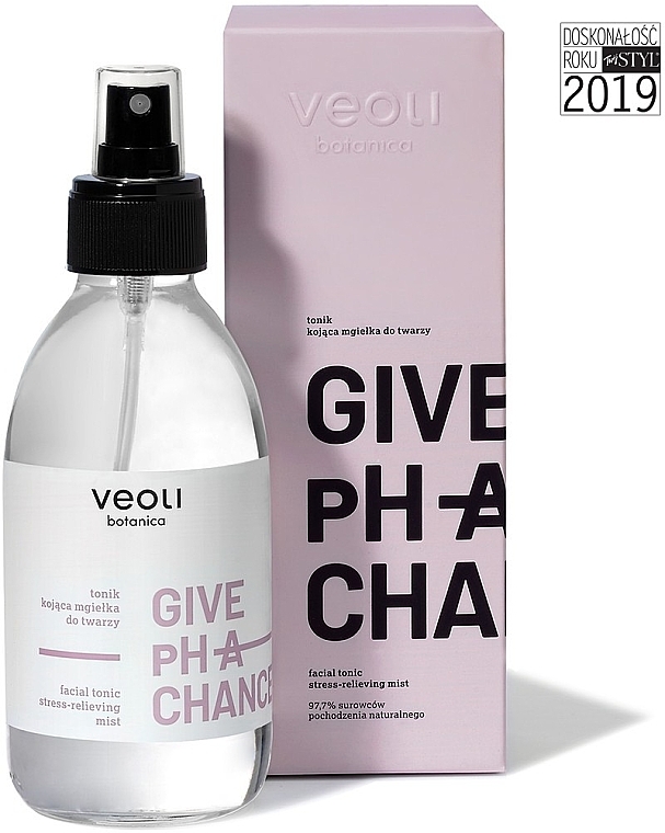 Veoli Botanica - Facial Tonic Stress-Relieving Mist Give Ph A Chance — photo N3