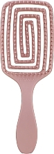 Fragrances, Perfumes, Cosmetics Vented Massage Hair Brush 'Flexi', 24 cm, light pink - Titania