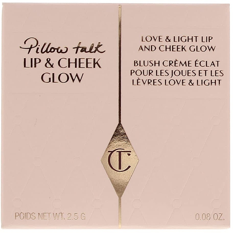 Lip & Cheek Tint - Charlotte Tilbury Pillow Talk Lip & Cheek Glow — photo N3