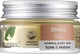 Fragrances, Perfumes, Cosmetics Snail Face & Body Gel - Dr. Organic Bioactive Skincare Snail Gel