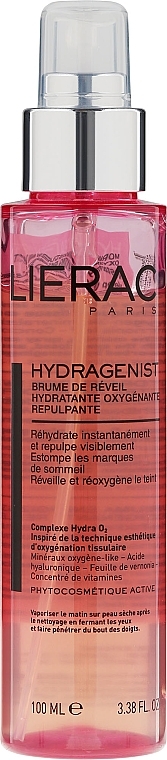 Morning Moisturizing Face Mist - Lierac Hydragenist Morning Moisturizing Mist Oxygenating Replumping — photo N2