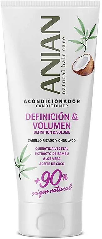 Vegetable Keratin Conditioner - Anian Definition & Volume Vegetable Keratin Conditioner — photo N1