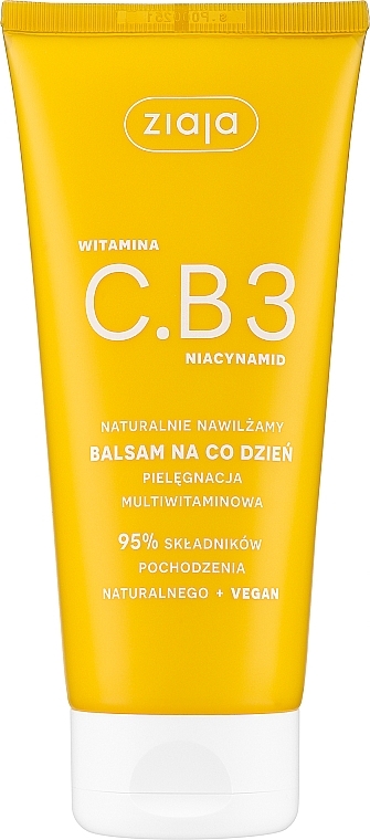 Body Balm - Ziaja Vitamin C.B3 Niacinamide — photo N1