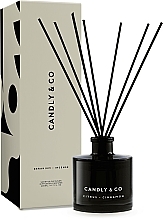 Fragrances, Perfumes, Cosmetics Home Fragrance Diffuser - Candly & Co No.3 Candle Cytrusy/Cynamon