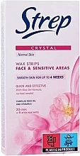 Fragrances, Perfumes, Cosmetics Depilatory Wax Strips - Strep Crystal Face & Sensitive Areas