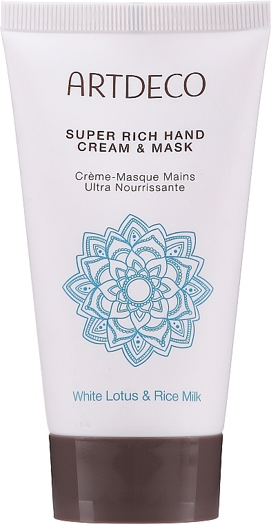 Intensive Nourishing Hand Cream & Mask - Artdeco Senses Asian Spa Skin Purity Super Rich Hand Cream & Mask — photo N1