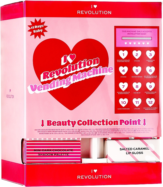 Makeup Set - I Heart Revolution Vending Machine — photo N2