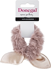 Fragrances, Perfumes, Cosmetics Hair Tie FA-5678+1, beige with ears - Donegal