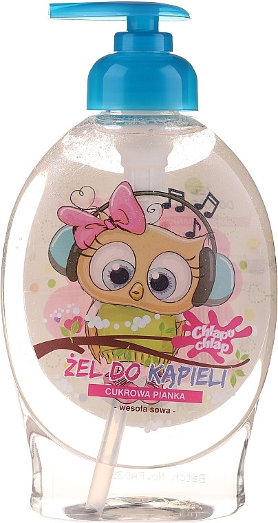 Shower Gel "Happy Owl. Sugar Foam" - Chlapu Chlap Shower Gel — photo N2