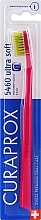 Fragrances, Perfumes, Cosmetics Ultra Soft Toothbrush, crimson with green bristles - Curaprox