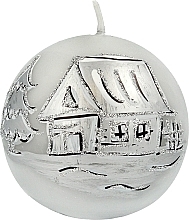 Fragrances, Perfumes, Cosmetics Decorative Candle, ball, gray - Artman Christmas Decorative Candle Frozen