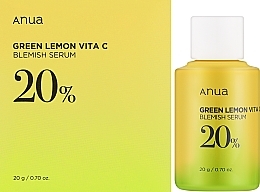 Brightening Face Serum - Anua Green Lemon Vita C Blemish Serum — photo N3