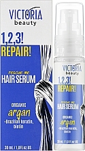 ダメージヘア用セラム	 - Victoria Beauty 1,2,3! Repair! Hair Serum — photo N2