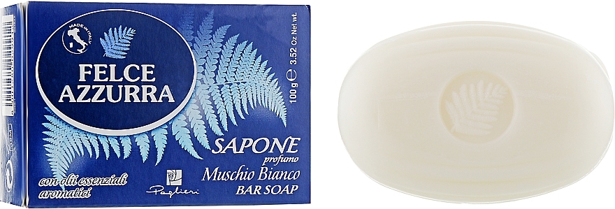 White Musk Soap - Felce Azzurra Soap — photo N1