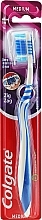 Zig Zag Plus Toothbrush, medium #2, grey-blue - Colgate Zig Zag Plus Medium Toothbrush — photo N3