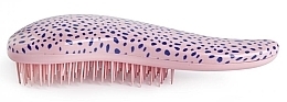 Detangling Comb, pink and purple - IDC Institute Detangling Brush — photo N1