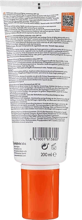 Sun Spray - Cantabria Labs Heliocare Advanced Spray SPF 50 — photo N2